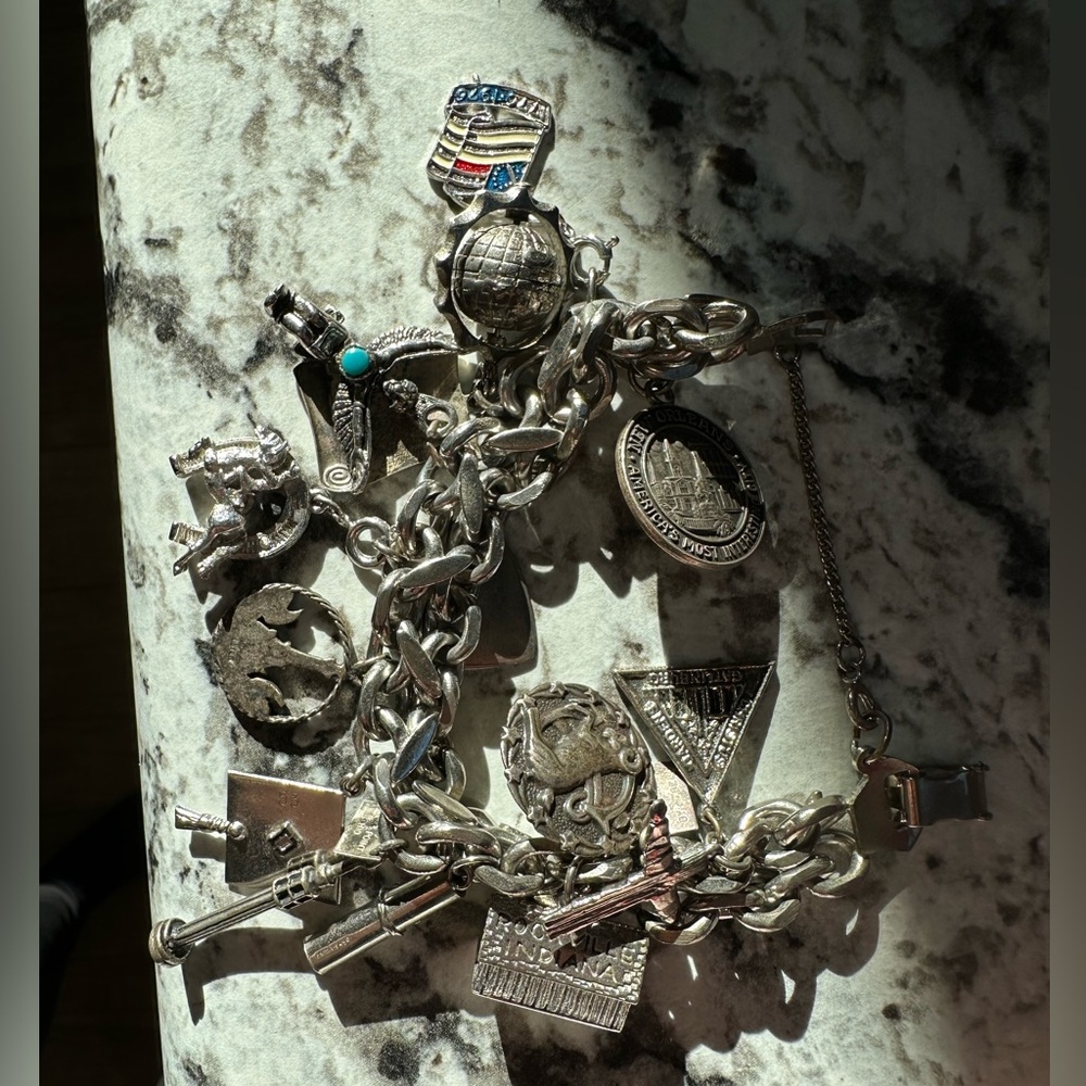 Vintage charm bracelet 6